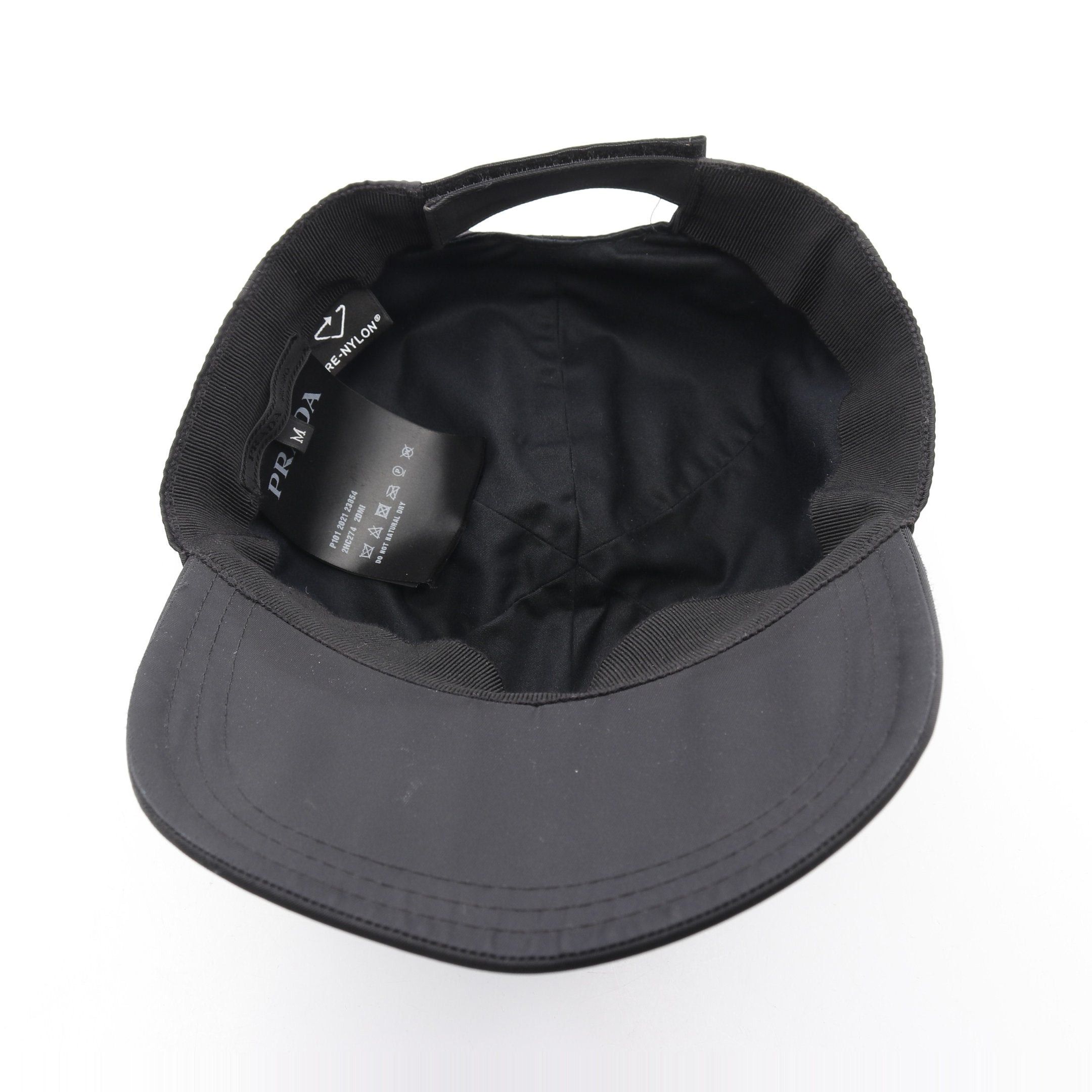 Prada Prada Re Nylon Cap Black Size ONE SIZE - 3 Thumbnail