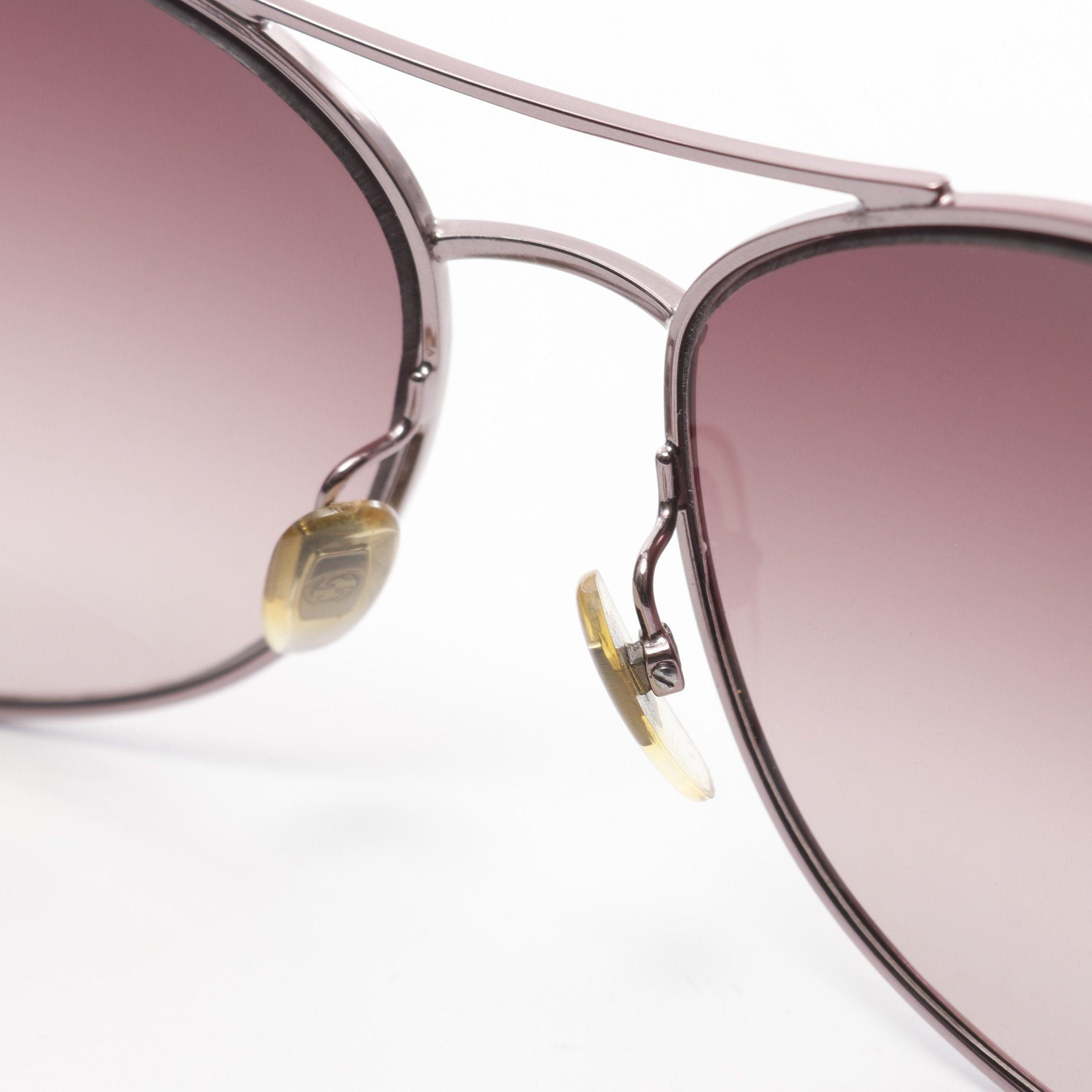 Gucci Gucci Crest Sunglasses Bordeaux Size ONE SIZE - 6 Thumbnail