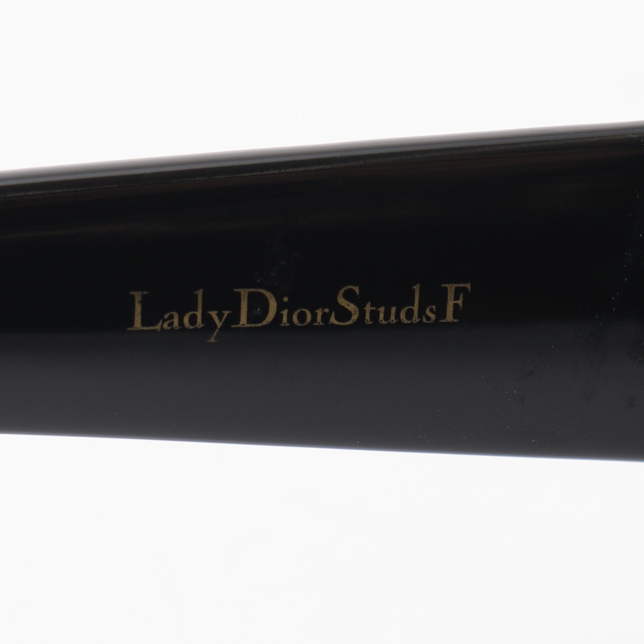 Dior Dior Ladydiorstudsf Lady Dior Sunglasses Studs Black Size ONE SIZE - 7 Thumbnail