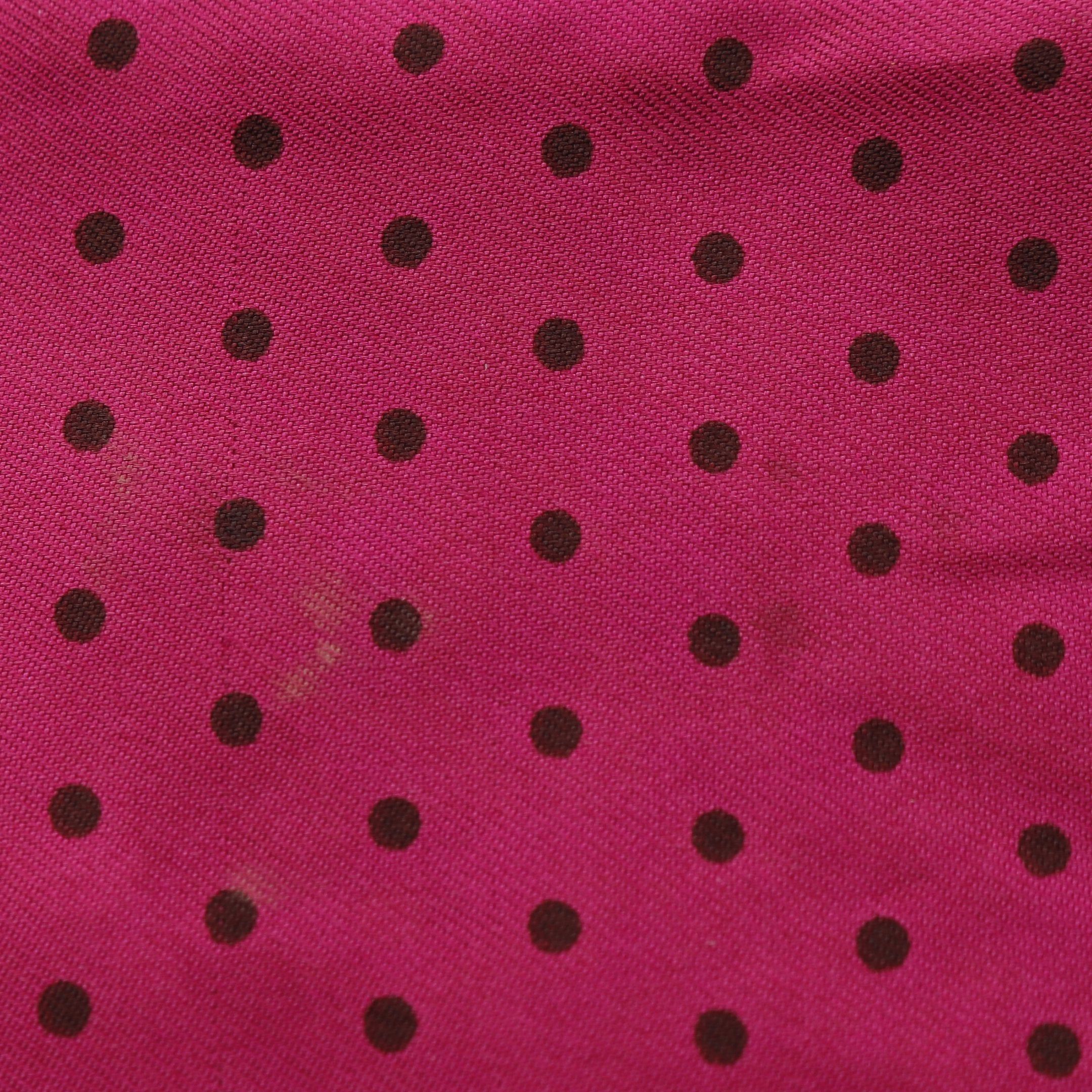 Hermes Hermes Scarf Dot All-Over Pattern Silk Pink Purple Black Gray Double Face Size ONE SIZE - 8 Thumbnail