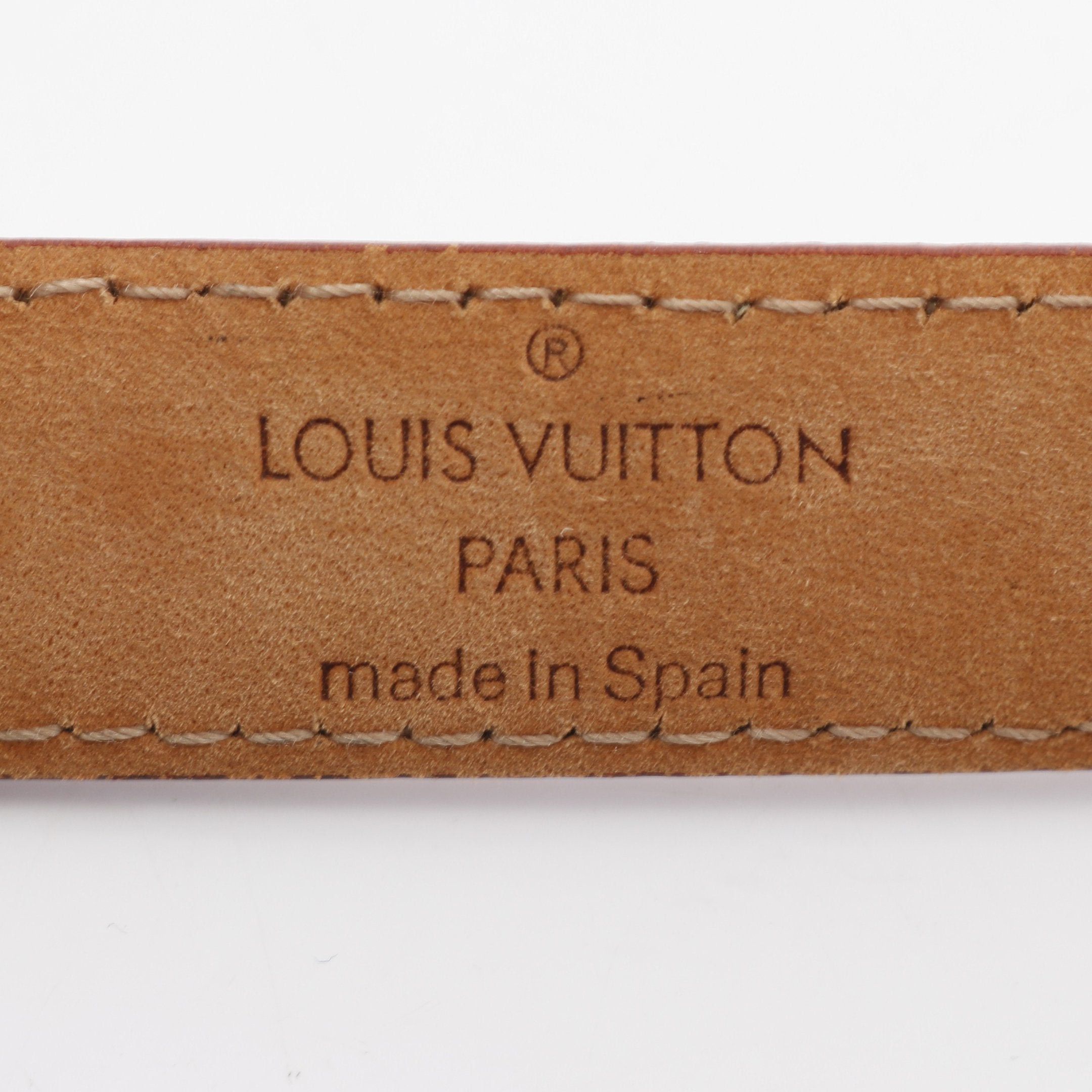 Louis Vuitton Louis Vuitton Ceinture Monogram Multicolor Bron Belt White Size ONE SIZE - 4 Thumbnail