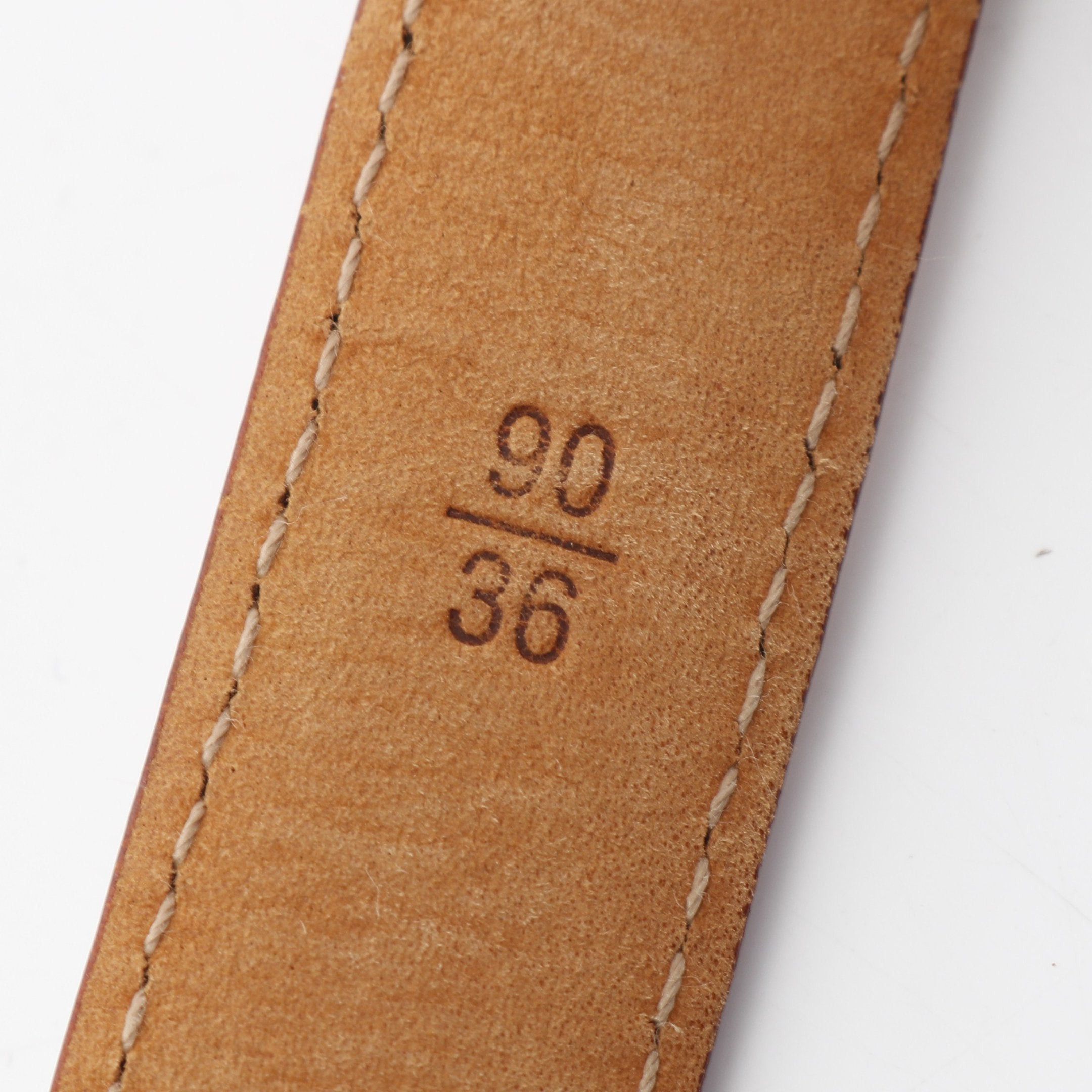 Louis Vuitton Louis Vuitton Ceinture Monogram Multicolor Bron Belt White Size ONE SIZE - 5 Thumbnail