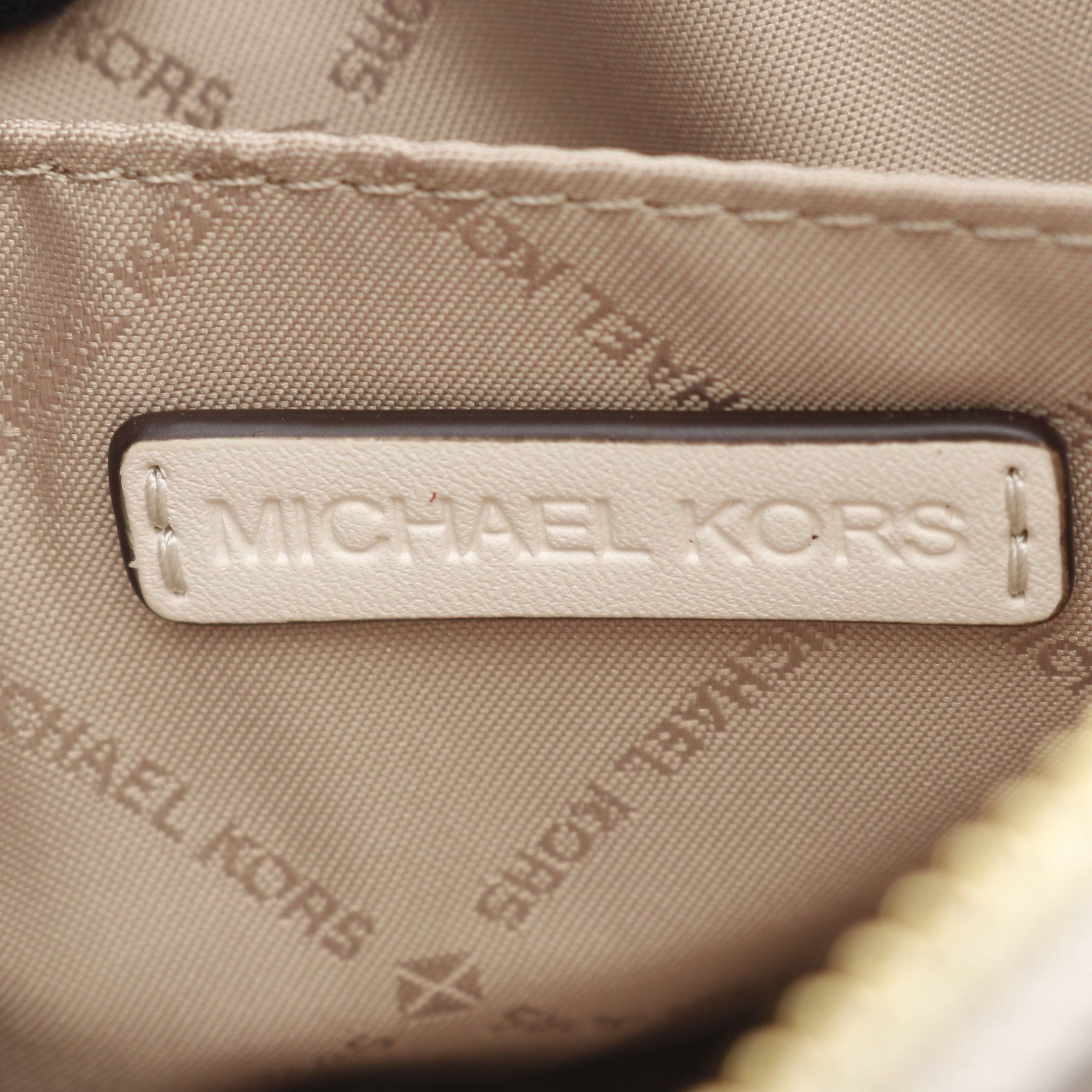 Michael Kors Michael Kors Jet Set Large Crossbody Bag Shoulder Leopard Print Unborn Calf Leather Ivory Black Size ONE SIZE - 4 Thumbnail