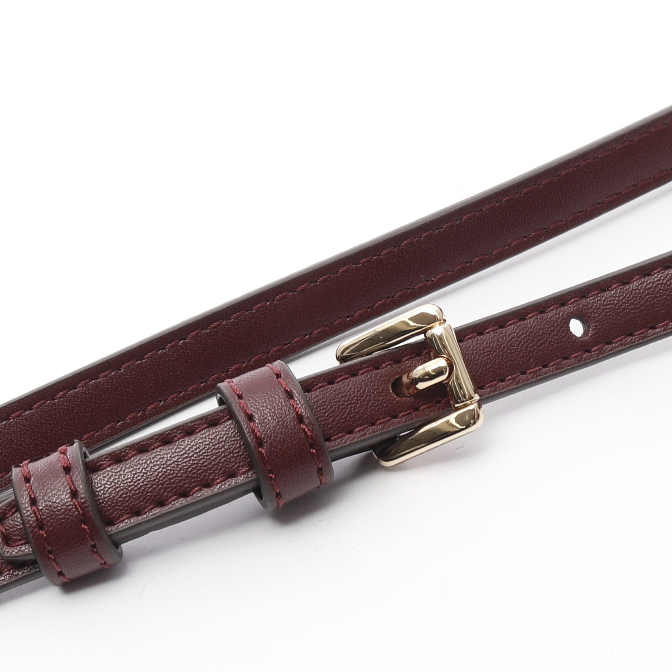 Michael Kors Michael Kors Jet Set Large Metallic Logo Jacquard Crossbody Bag Shoulder Canvas Leather Bordeaux Size ONE SIZE - 7 Thumbnail