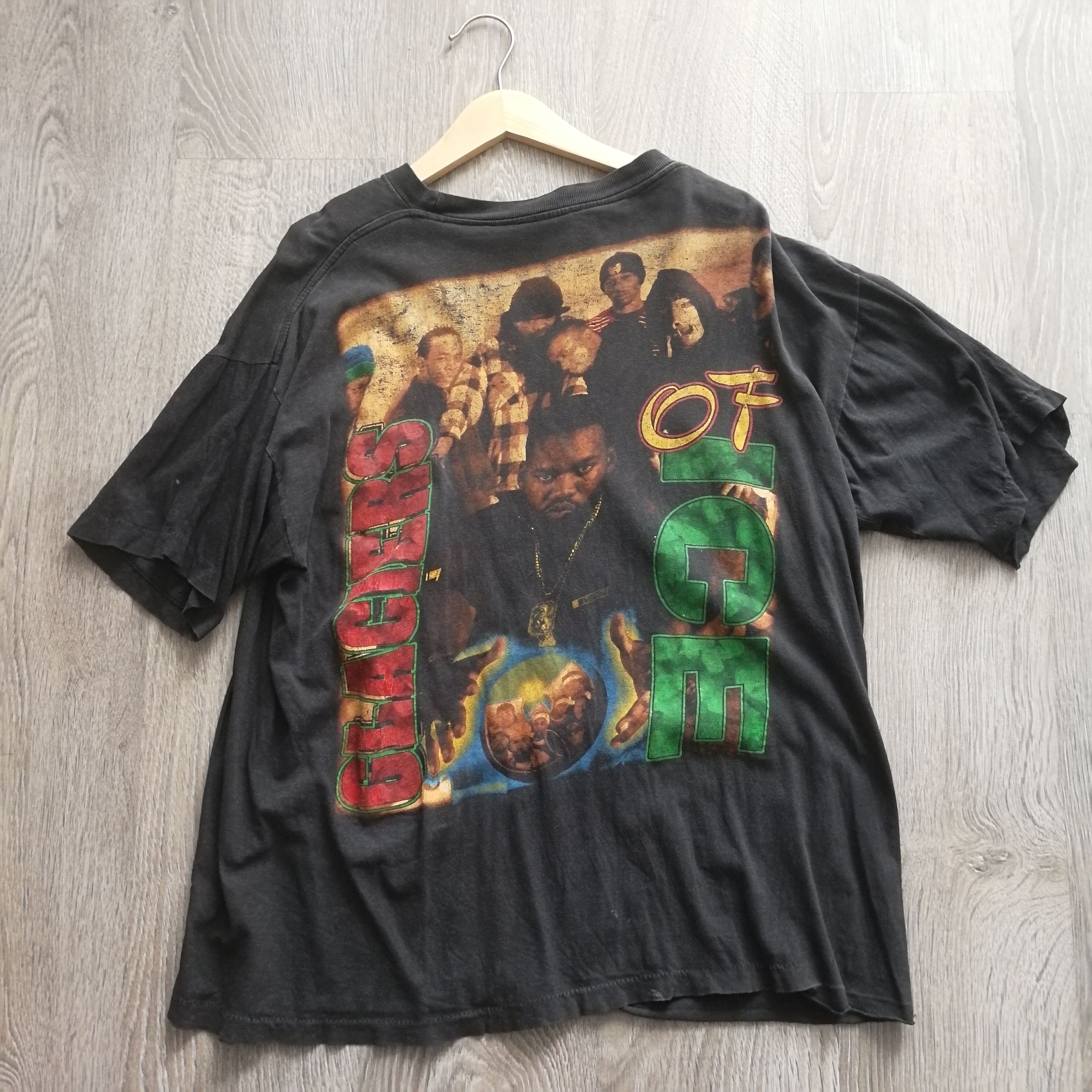 1995 Raekwon "Glaciers of Ice" rap tee
