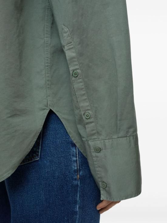 CLOSED CLOSED Women Shirts C94436 26F30601 Green Size S / US 4 / IT 40 - 4 Thumbnail