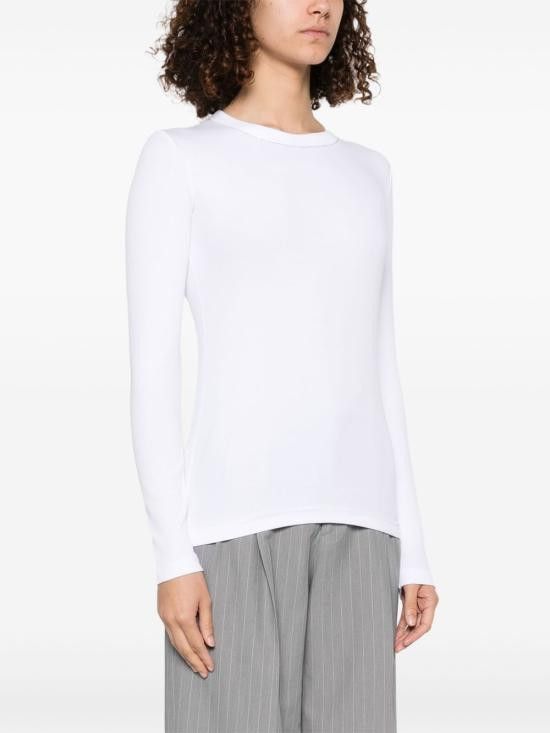 Fabiana Filippi FABIANA FILIPPI Women Sweater JED265F153 L18021 White Size M / US 6-8 / IT 42-44 - 4 Thumbnail