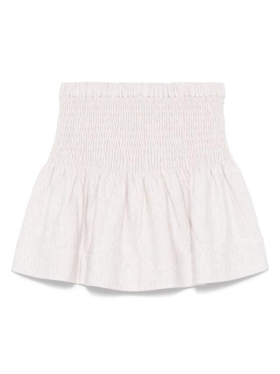 Isabel Marant Etoile ISABEL MARANT ETOILE Women Mid Skirts JU0146FC A1M07E 23EC Beige Size 27" / US 4 / IT 40 - 2 Thumbnail