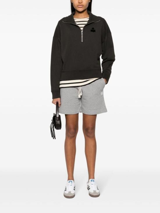Isabel Marant Etoile ISABEL MARANT ETOILE Women Hoodies SW0093FA A1M07E 02FK Black Size XS / US 0-2 / IT 36-38 - 4 Thumbnail