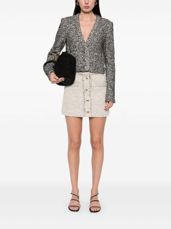 Isabel Marant ISABEL MARANT Women Mid Skirts JU0321FA C1E02I 23EC Beige Size 28" / US 6 / IT 42 - 2 Thumbnail