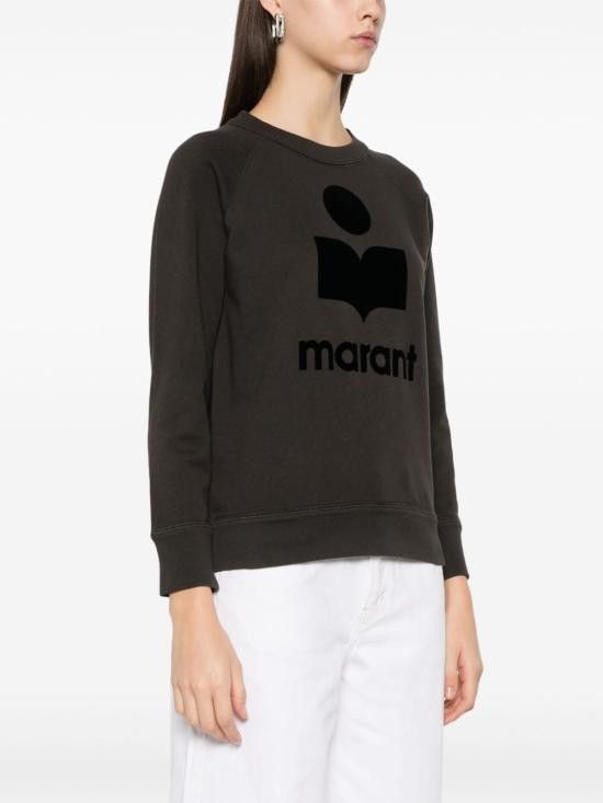 Isabel Marant Etoile ISABEL MARANT ETOILE Women Hoodies SW0160FA A1M07E 02FK Black Size S / US 4 / IT 40 - 2 Thumbnail