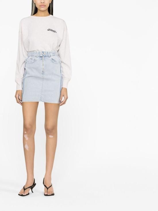 Isabel Marant ISABEL MARANT Women Hoodies SW0054FA A2M41I 23EC Beige Size XS / US 0-2 / IT 36-38 - 4 Thumbnail