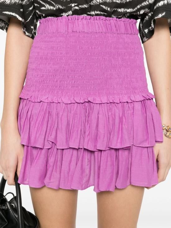 Isabel Marant Etoile ISABEL MARANT ETOILE Women Mid Skirts JU0022FC B3J04E 40PL Pink Size 27" / US 4 / IT 40 - 3 Thumbnail