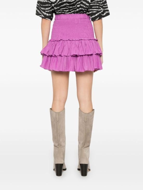 Isabel Marant Etoile ISABEL MARANT ETOILE Women Mid Skirts JU0022FC B3J04E 40PL Pink Size 27" / US 4 / IT 40 - 2 Thumbnail