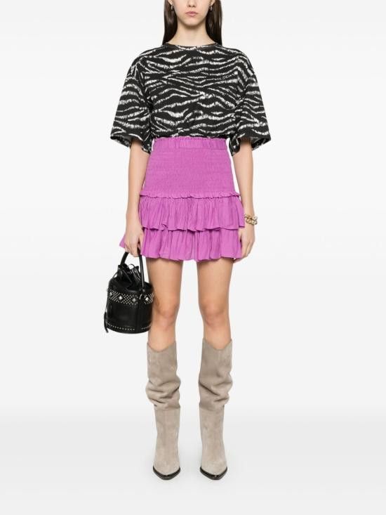 Isabel Marant Etoile ISABEL MARANT ETOILE Women Mid Skirts JU0022FC B3J04E 40PL Pink Size 27" / US 4 / IT 40 - 4 Thumbnail