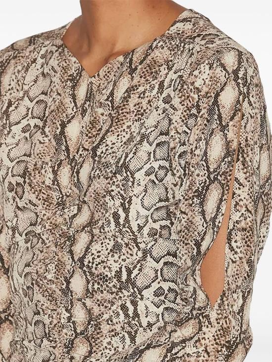 Isabel Marant ISABEL MARANT Women Short Skirts RO0748FA C1J05I 23NL Beige Size M / US 6-8 / IT 42-44 - 2 Thumbnail