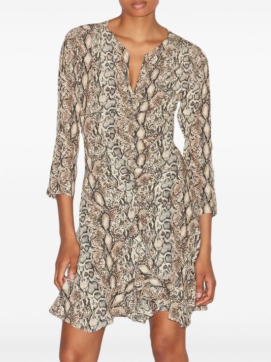 Isabel Marant ISABEL MARANT Women Short Skirts RO0748FA C1J05I 23NL Beige Size M / US 6-8 / IT 42-44 - 3 Thumbnail