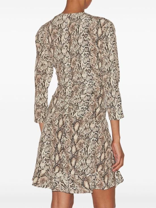 Isabel Marant ISABEL MARANT Women Short Skirts RO0748FA C1J05I 23NL Beige Size M / US 6-8 / IT 42-44 - 4 Thumbnail