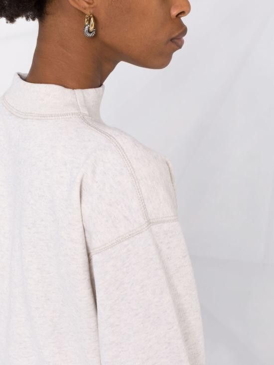 Isabel Marant Etoile ISABEL MARANT ETOILE Women Hoodies SW0003FA A1M07E 23EC Beige Size M / US 6-8 / IT 42-44 - 3 Thumbnail