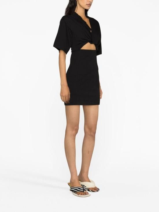 Jacquemus JACQUEMUS Women Short Skirts 241DR088 2003990 Black Size M / US 6-8 / IT 42-44 - 6 Thumbnail