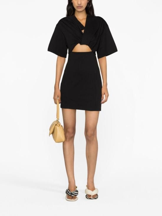 Jacquemus JACQUEMUS Women Short Skirts 241DR088 2003990 Black Size M / US 6-8 / IT 42-44 - 5 Thumbnail