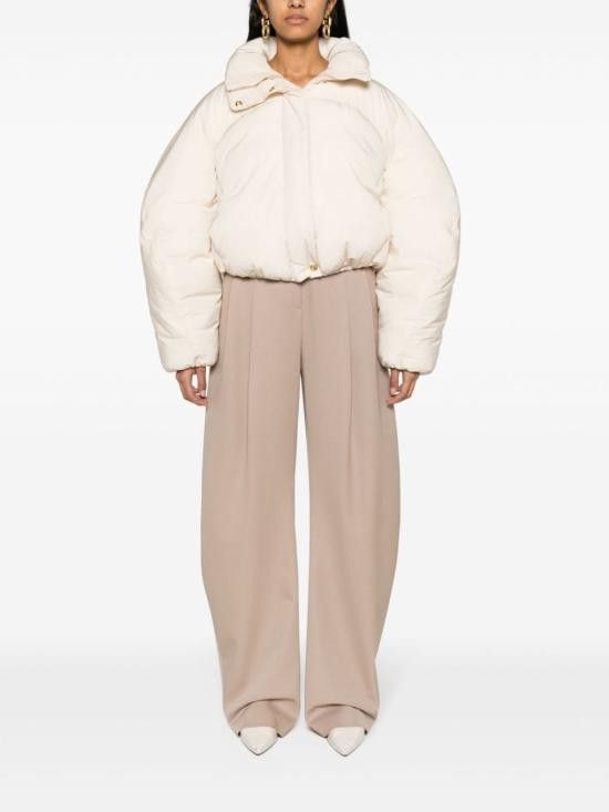 Jacquemus JACQUEMUS Women Bubble Jackets 241CO049 1320110 White Size M / US 6-8 / IT 42-44 - 5 Thumbnail