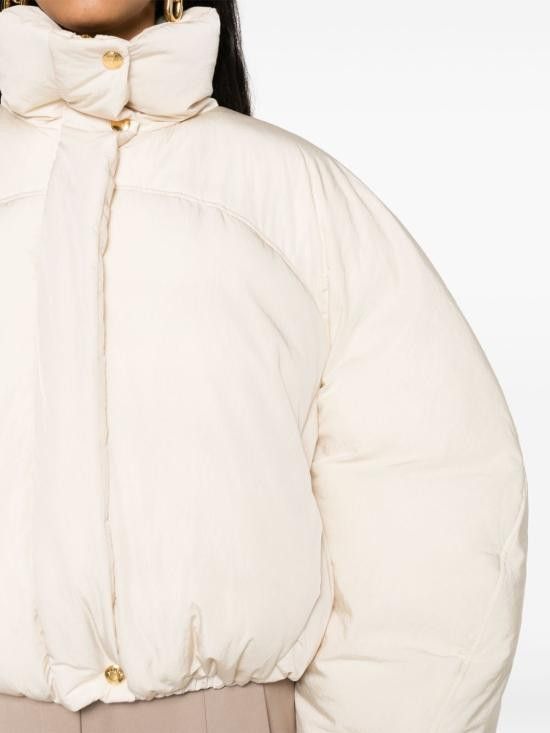 Jacquemus JACQUEMUS Women Bubble Jackets 241CO049 1320110 White Size M / US 6-8 / IT 42-44 - 3 Thumbnail