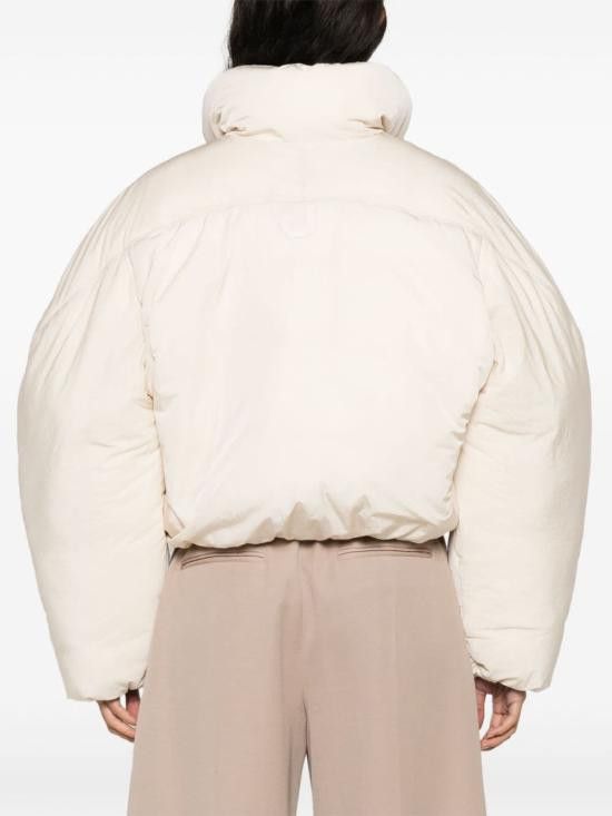 Jacquemus JACQUEMUS Women Bubble Jackets 241CO049 1320110 White Size M / US 6-8 / IT 42-44 - 4 Thumbnail