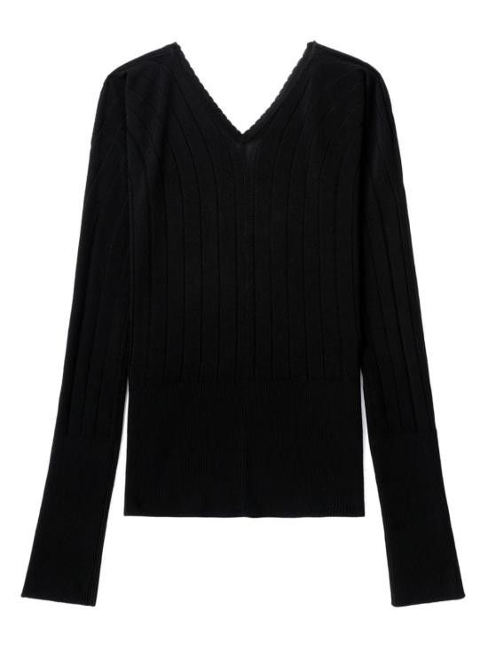 Jacquemus JACQUEMUS Women Sweater 241KN357 2358990 Black Size M / US 6-8 / IT 42-44 - 2 Thumbnail