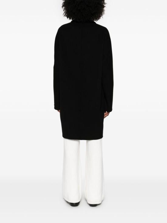 Sportmax SPORTMAX Women Coats 12011031600 013 Black Size S / US 4 / IT 40 - 2 Thumbnail