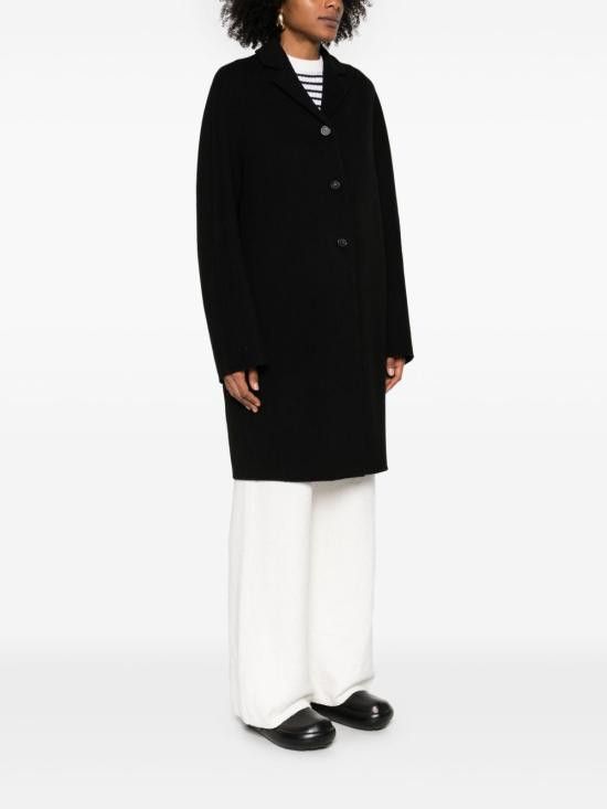 Sportmax SPORTMAX Women Coats 12011031600 013 Black Size S / US 4 / IT 40 - 3 Thumbnail