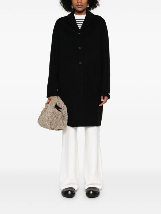 Sportmax SPORTMAX Women Coats 12011031600 013 Black Size M / US 6-8 / IT 42-44 - 4 Thumbnail