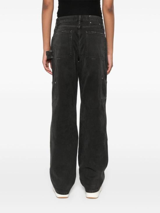 Golden Goose GOLDEN GOOSE Women Denim Pants GWP01942 P00192190100 Black Size 27" / US 4 / IT 40 - 4 Thumbnail