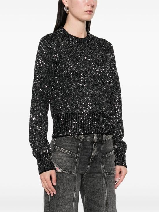 Golden Goose GOLDEN GOOSE Women Sweater GWP01165 P00182390100 Black Size M / US 6-8 / IT 42-44 - 3 Thumbnail
