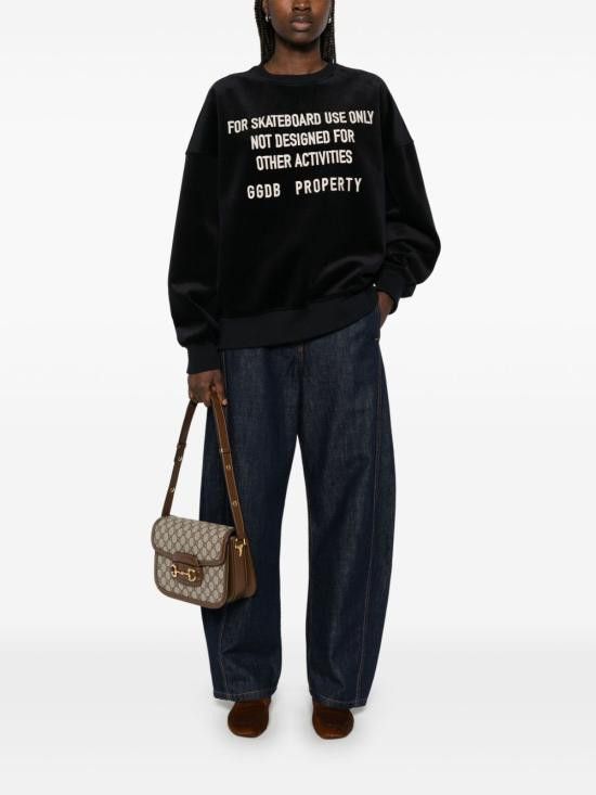 Golden Goose GOLDEN GOOSE Men Hoodies GUP01938 P00187250907 Black Size US M / EU 48-50 / 2 - 2 Thumbnail