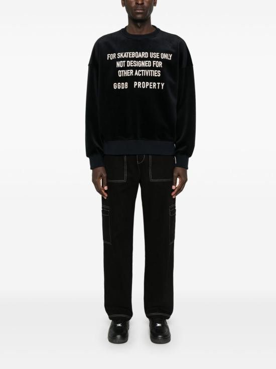Golden Goose GOLDEN GOOSE Men Hoodies GUP01938 P00187250907 Black Size US XL / EU 56 / 4 - 3 Thumbnail