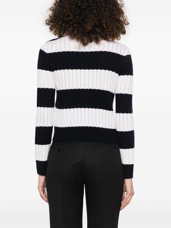 Max Mara MAX MARA Women Sweater 11361111600 019 White Size S / US 4 / IT 40 - 2 Thumbnail