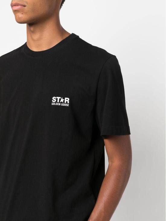 Golden Goose GOLDEN GOOSE Men T-Shirts GMP01220 P00087980203 Black Size US L / EU 52-54 / 3 - 4 Thumbnail