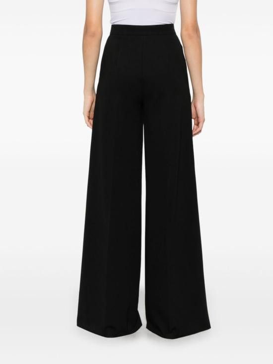 Max Mara MAX MARA Women Straight Pants 11781051600 012 Black Size 27" / US 4 / IT 40 - 3 Thumbnail