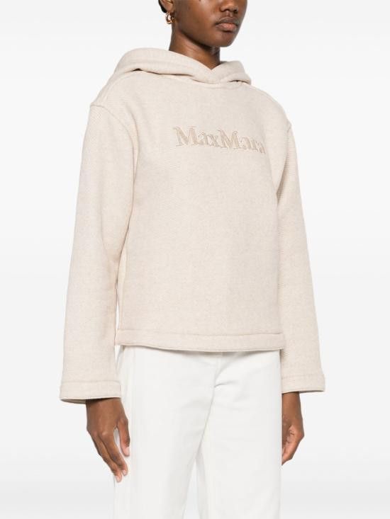 Max Mara MAX MARA Women Hoodies 11921018600 002 Beige Size S / US 4 / IT 40 - 5 Thumbnail