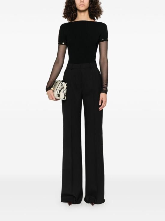 Sportmax SPORTMAX Women Sweater 12361111600 004 Black Size L / US 10 / IT 46 - 4 Thumbnail