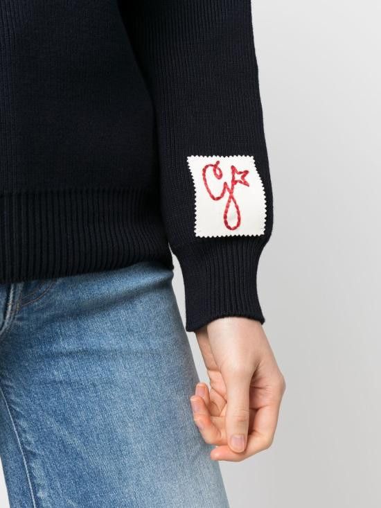 Golden Goose GOLDEN GOOSE Women Sweater GWP00951 P00066250486 Blue Size M / US 6-8 / IT 42-44 - 4 Thumbnail