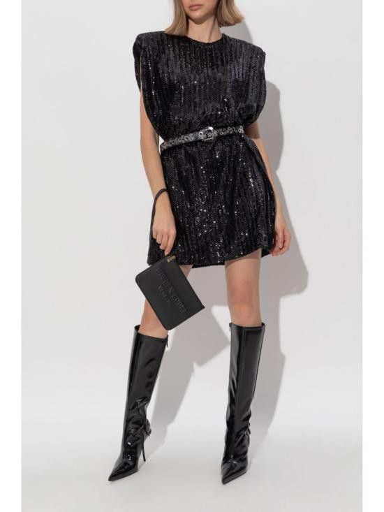 Golden Goose GOLDEN GOOSE Women Short Skirts GWP02172 P00182890100 Black Size S / US 4 / IT 40 - 3 Thumbnail