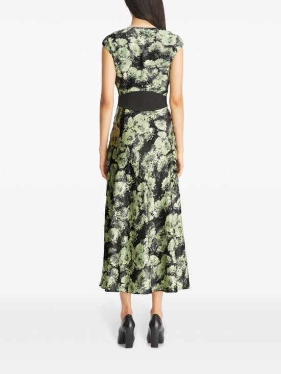 Tory Burch TORY BURCH Women Long Skirts 165297 300 Green Size M / US 6-8 / IT 42-44 - 3 Thumbnail