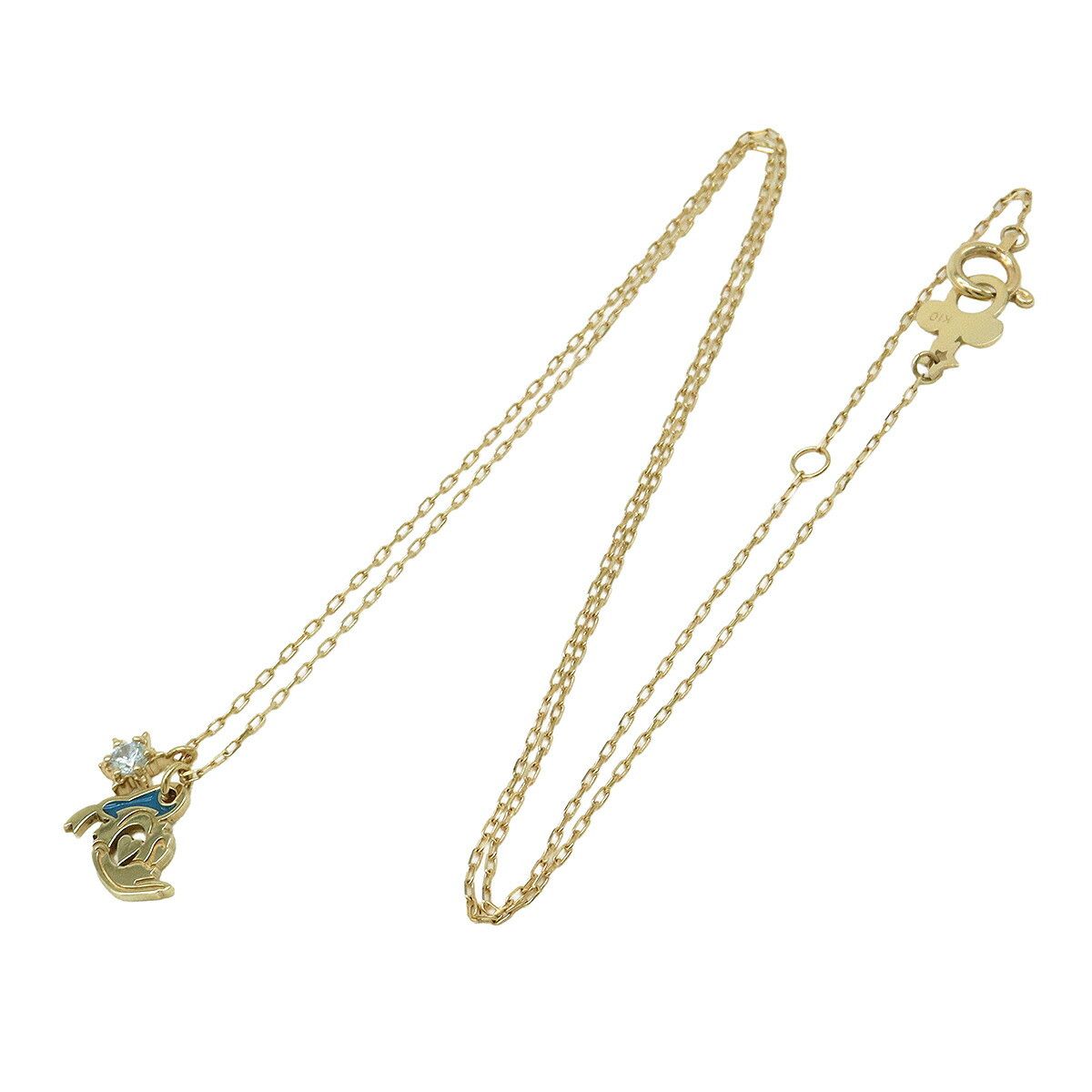 Other LuxUness 4℃ Disney Collection Au417 Necklace Pendant Metal Necklace Size ONE SIZE - 2 Thumbnail