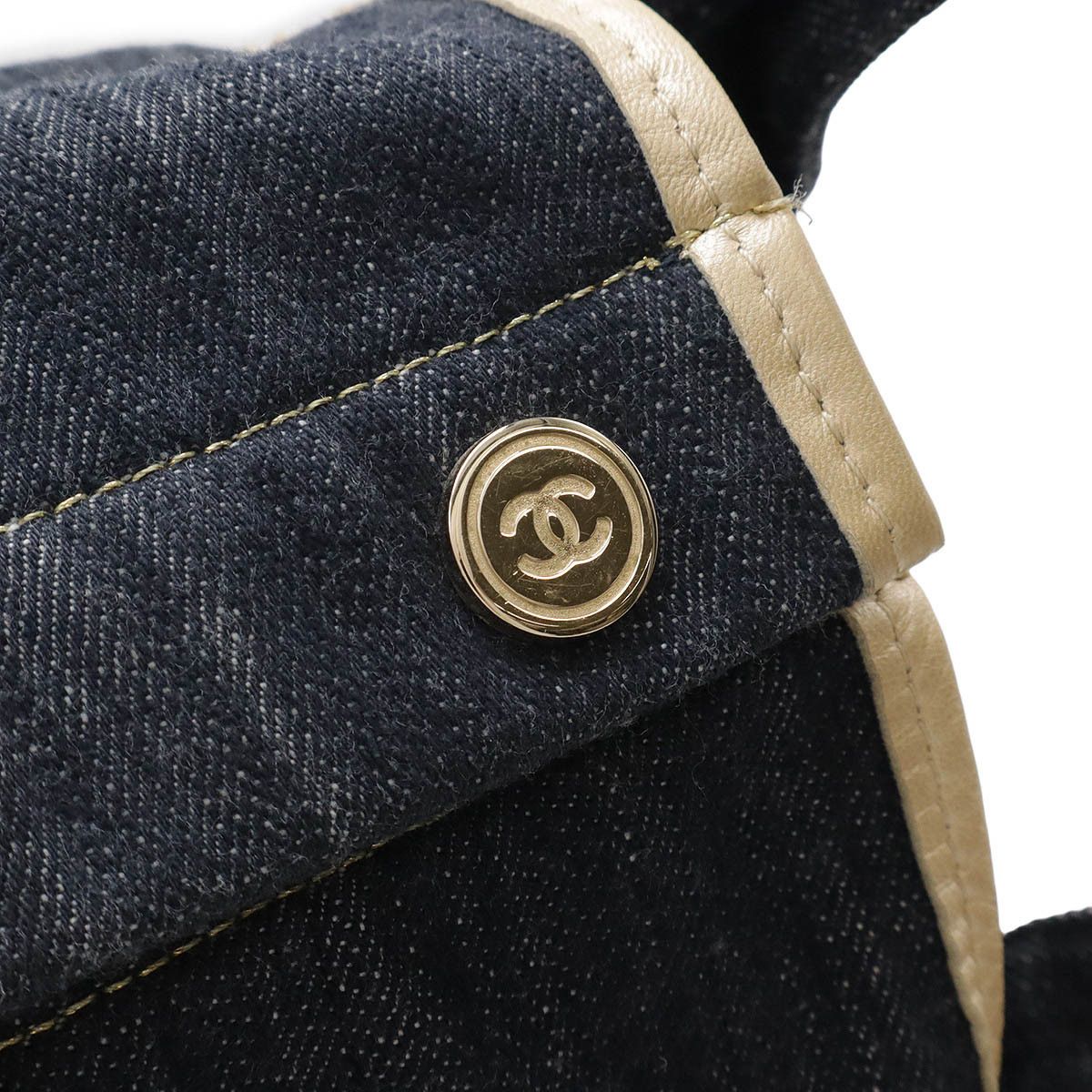 Chanel Chanel Chanel Sparkling Denim Tote Bag Denim Tote Bag A31985 DUTY FREE for USA Size ONE SIZE - 5 Thumbnail