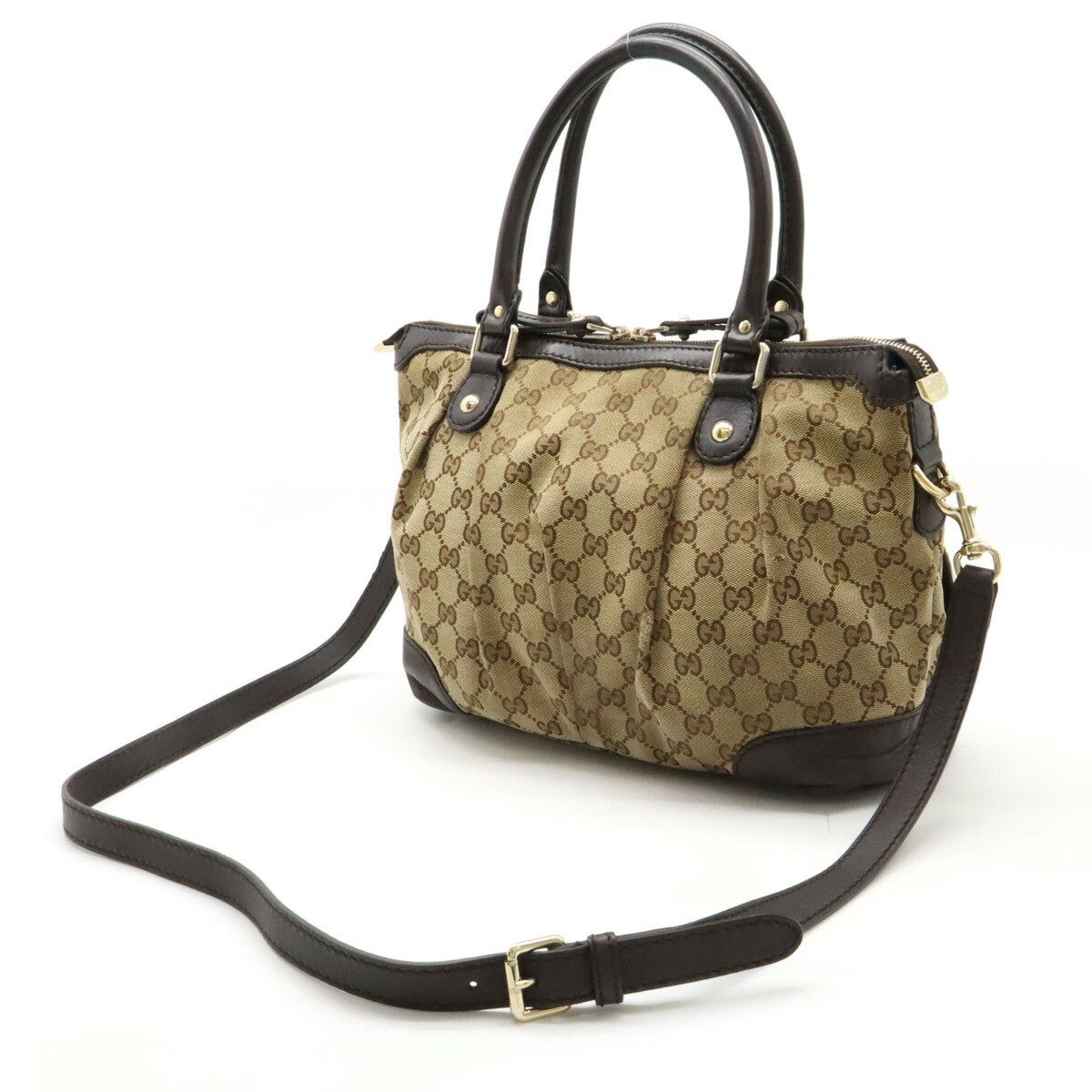Gucci Gucci Gucci Sukey GG Canvas 2way Bag Canvas Tote Bag 247902 Size ONE SIZE - 2 Thumbnail