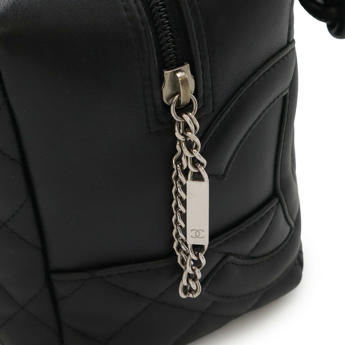 Chanel Chanel Chanel Cambon Line Soft Calf 2way Bag Leather Shoulder Bag A25171 Size ONE SIZE - 4 Thumbnail