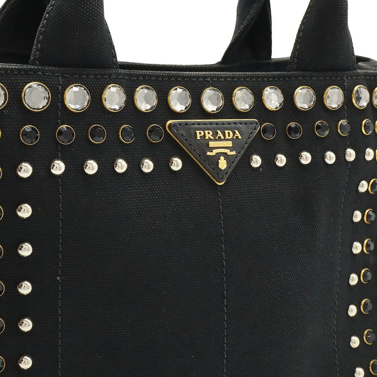 Prada Prada Prada CANAPA Canvas Tote Bag Canvas Tote Bag 1BG439 DUTY FREE for USA Size ONE SIZE - 6 Thumbnail