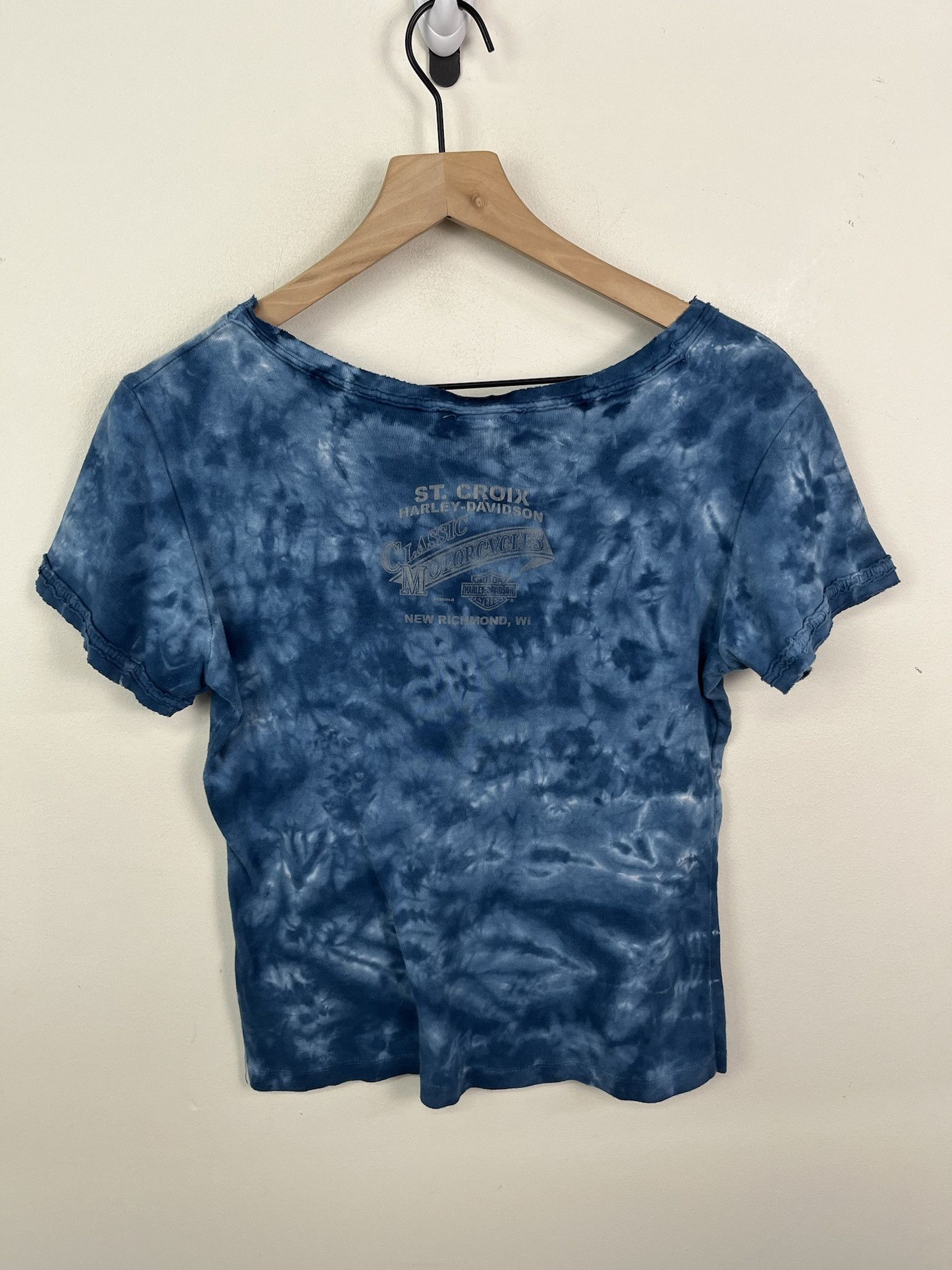 Vintage Vintage Y2K Grunge Harley Davidson Tie Dye T Shirt Size S (XL) Size US S / EU 44-46 / 1 - 3 Thumbnail